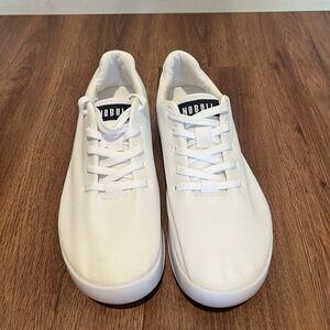 NOBULL unisex White Low-Profile Canvas Sneakers
